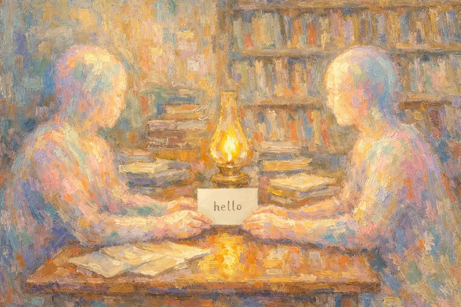 Alice and Bob share a word